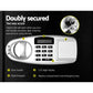 Electronic safe digital with assembled layout and visible hardware