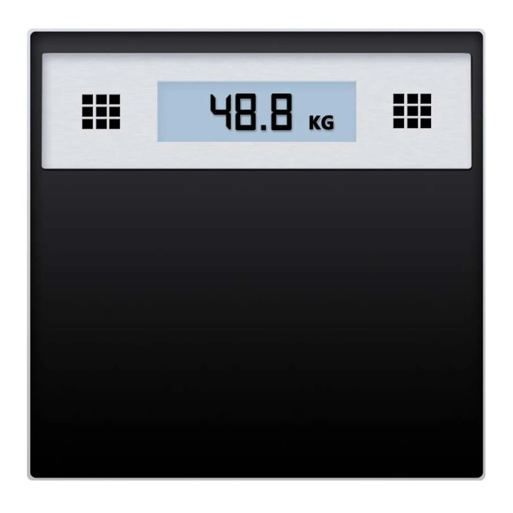 Electronic Talking Scale 180kg Fitness Weight Glass Bathroom Scale LCD Display - Stainless - Premium