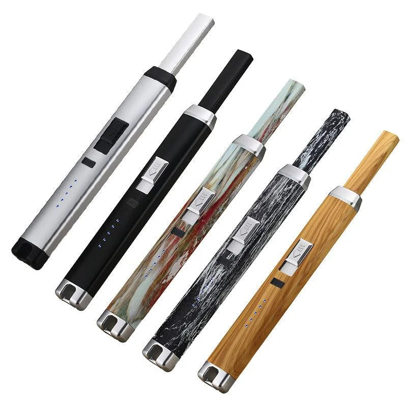 Electronic Usb Rechargeable Pulse Arc Candle Lighter