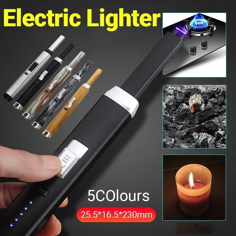 Electronic Usb Rechargeable Pulse Arc Candle Lighter