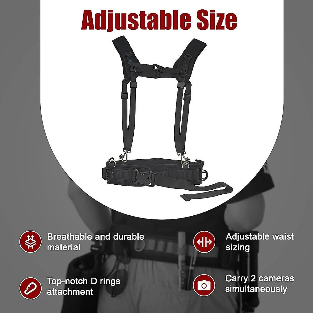 Electronics Accessories Bundle Waistband Shoulders Strap