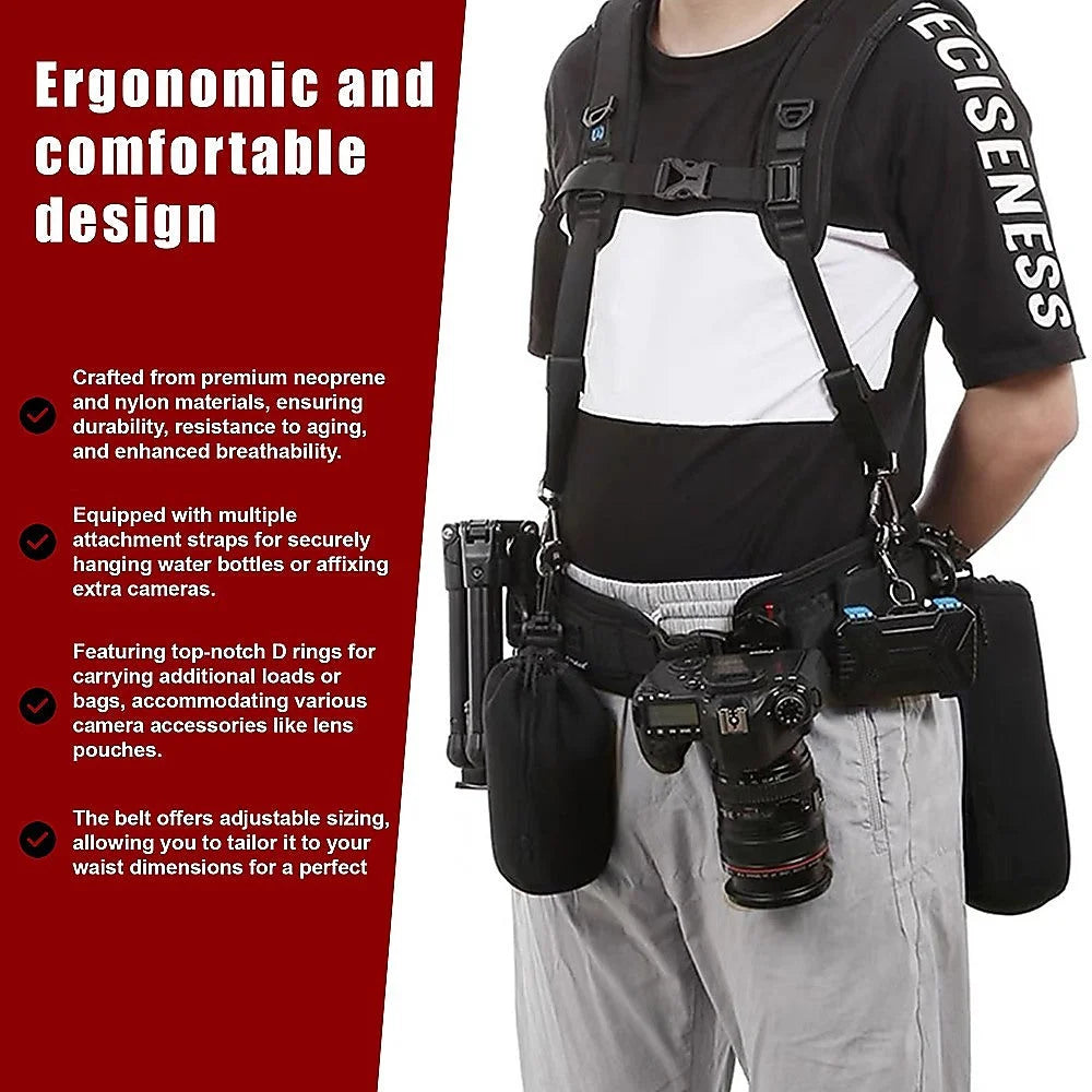 Electronics Accessories Bundle Waistband Shoulders Strap