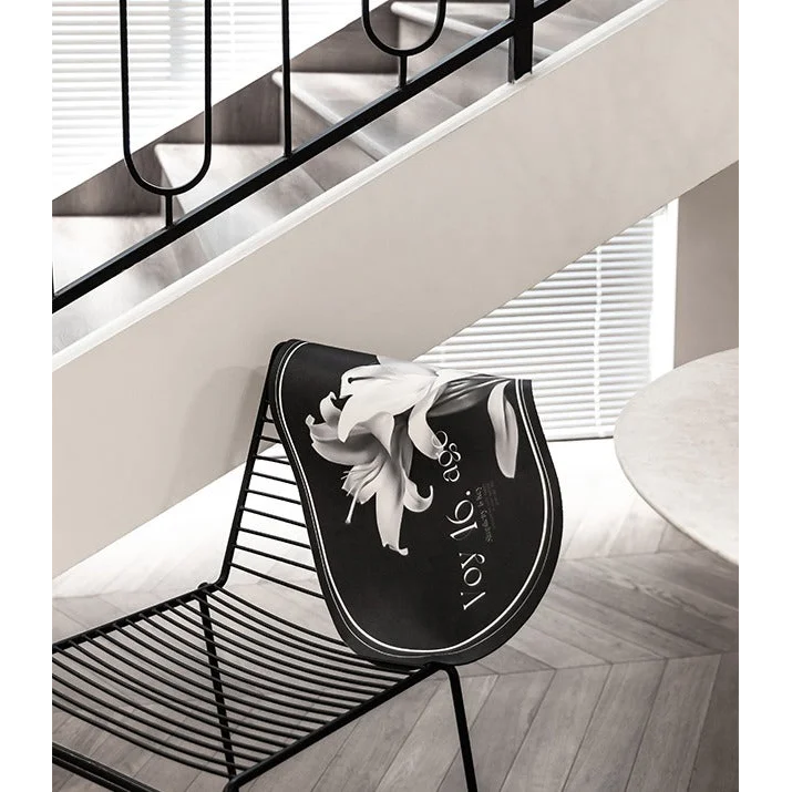 Elegant Floral Print Absorbent Floor Mat - Quick Dry