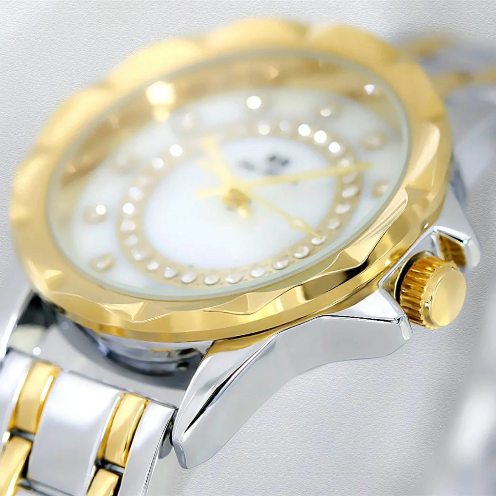 Elegant Lace Women Watch - Golden - Fashion > Women’s