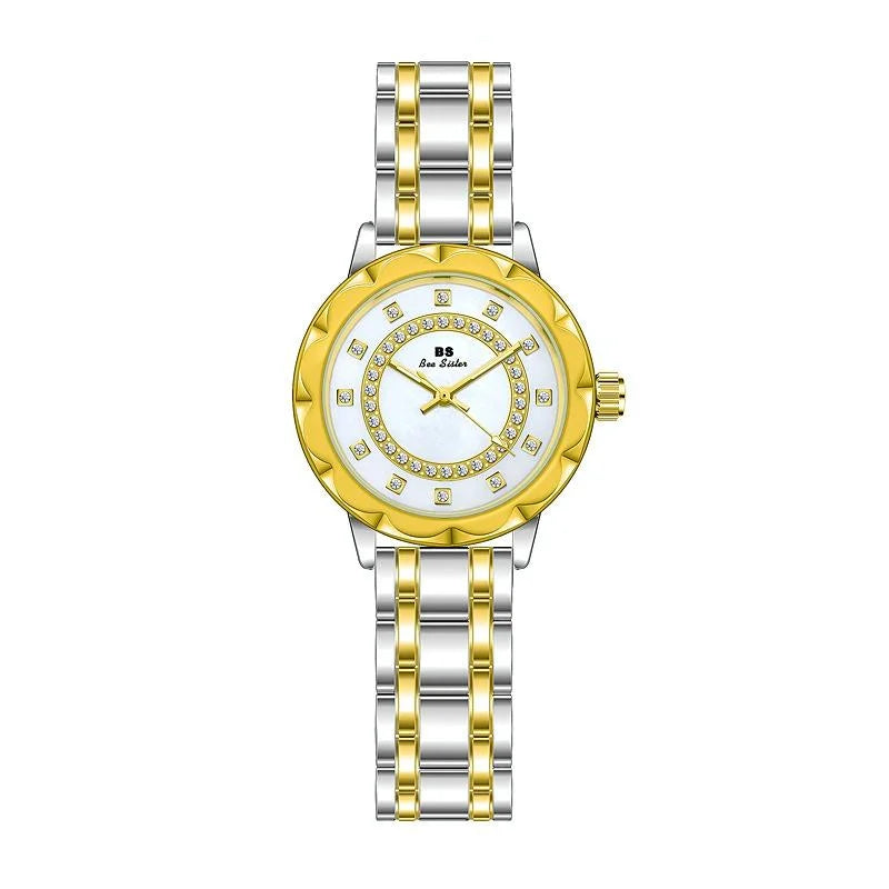 Elegant Lace Women Watch - Golden - Fashion > Women’s
