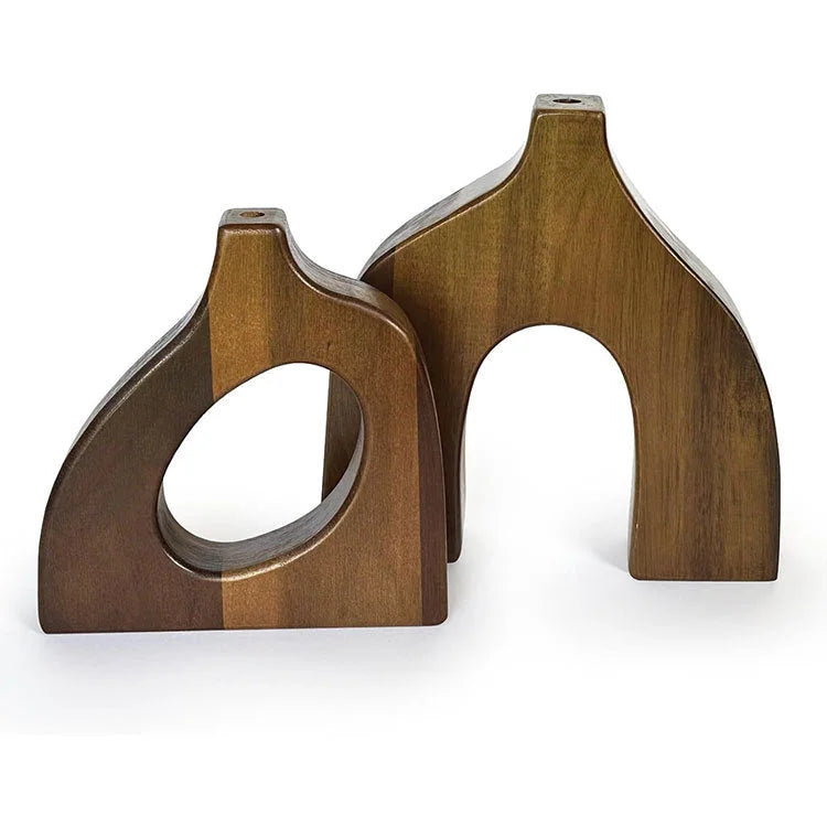 Elegant Nordic-Style Decorative Vase Set - Crafted