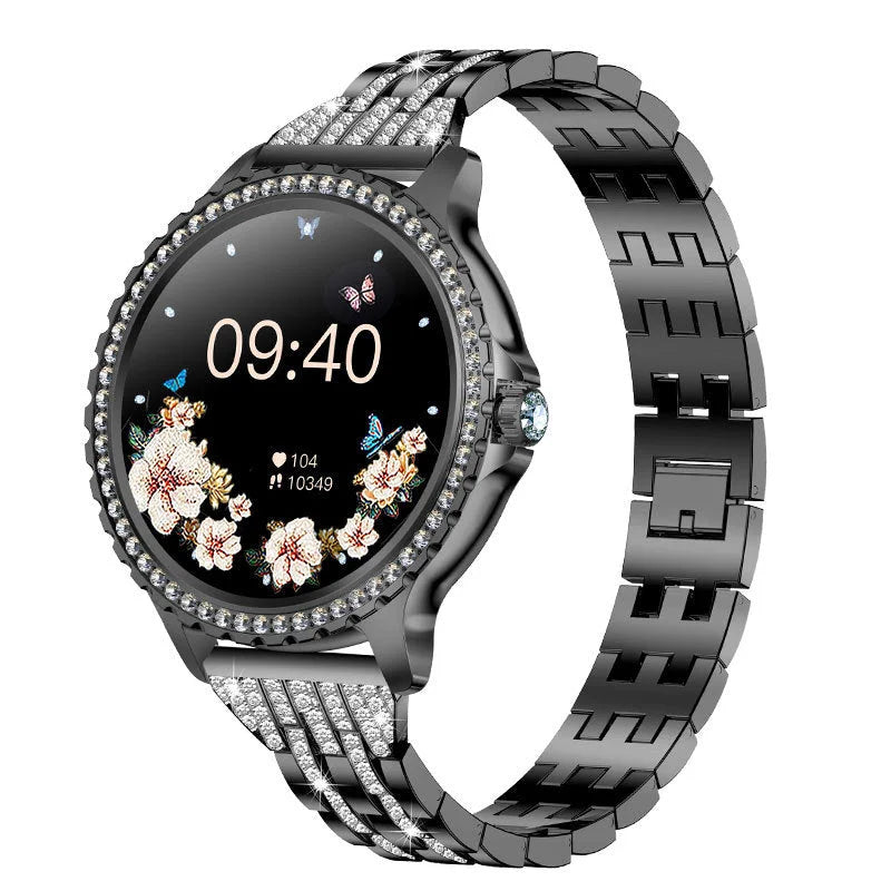 Elegant Women’s Smartwatch,HD Touchscreen Bluetooth Calls