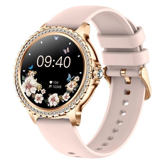 Elegant Women’s Smartwatch,HD Touchscreen Bluetooth Calls