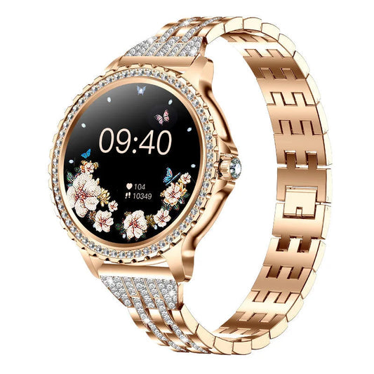 Elegant Women’s Smartwatch,HD Touchscreen Bluetooth Calls