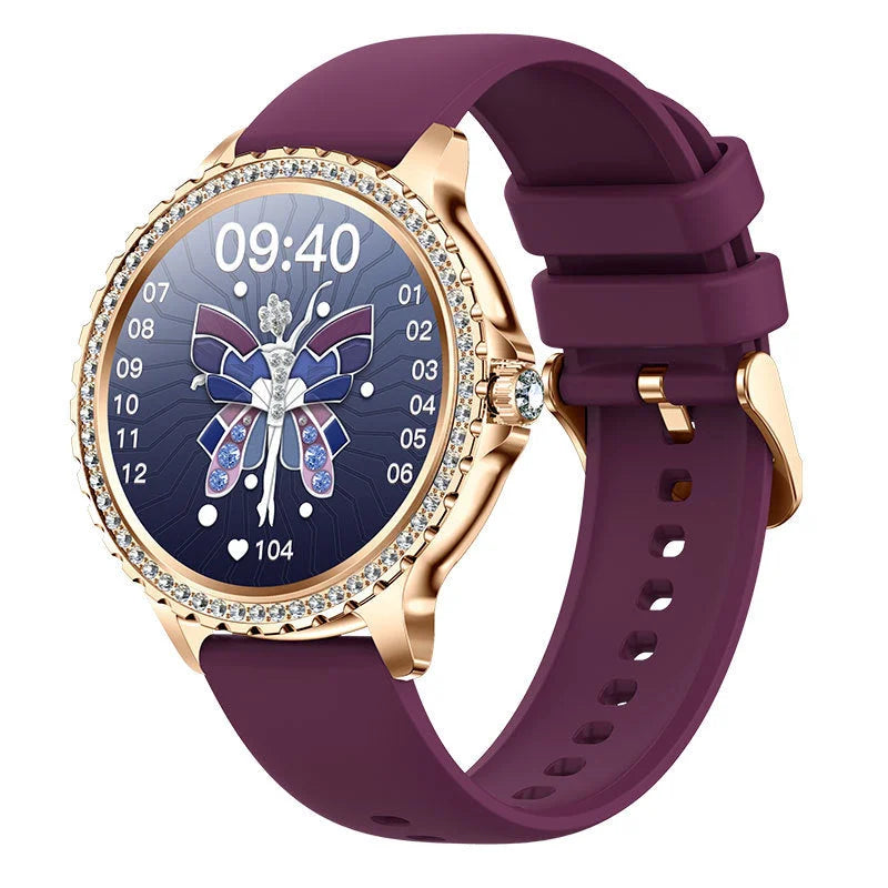 Elegant Women’s Smartwatch,HD Touchscreen Bluetooth Calls