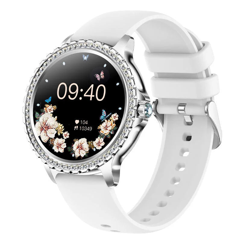 Elegant Women’s Smartwatch,HD Touchscreen Bluetooth Calls
