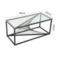 Eleganza Glass Enclave Coffee Table - Modern Aesthetic