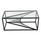 Eleganza Glass Enclave Coffee Table - Modern Aesthetic