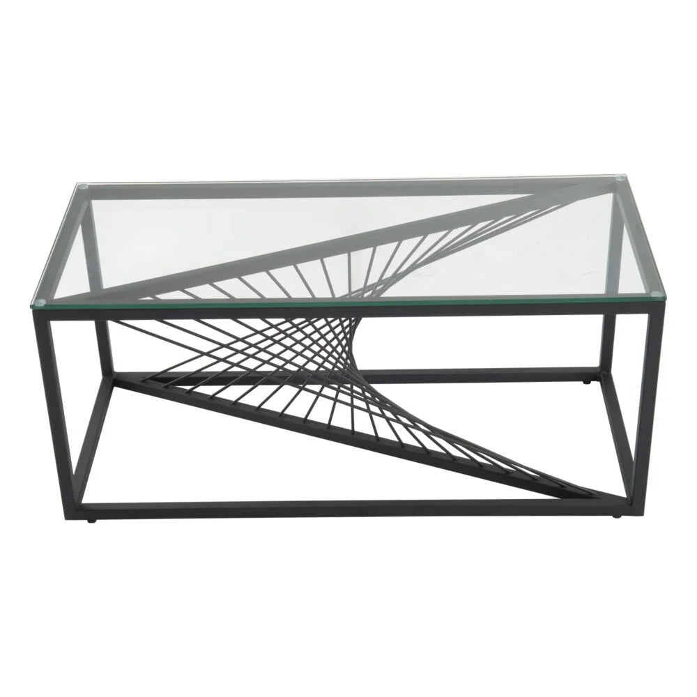 Eleganza Glass Enclave Coffee Table - Modern Aesthetic