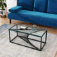 Eleganza Glass Enclave Coffee Table - Modern Aesthetic