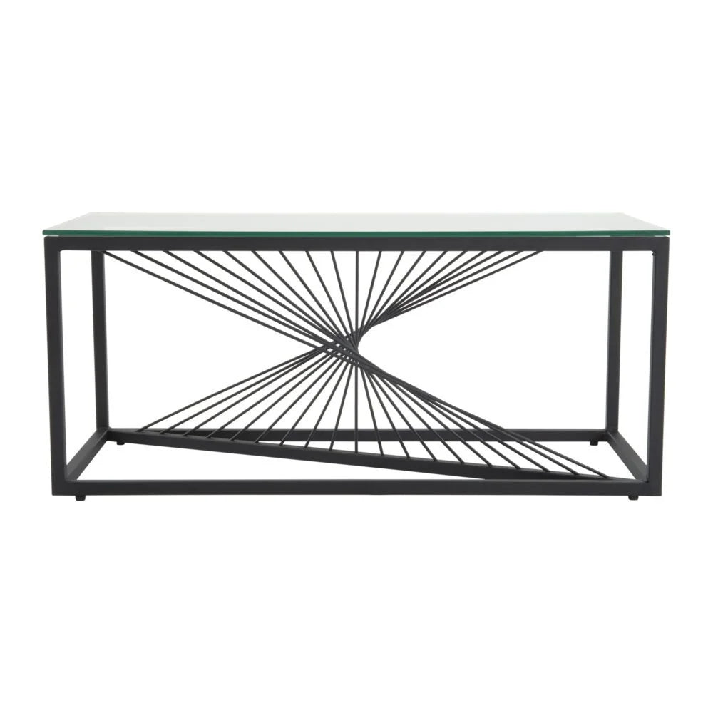 Eleganza Glass Enclave Coffee Table - Modern Aesthetic