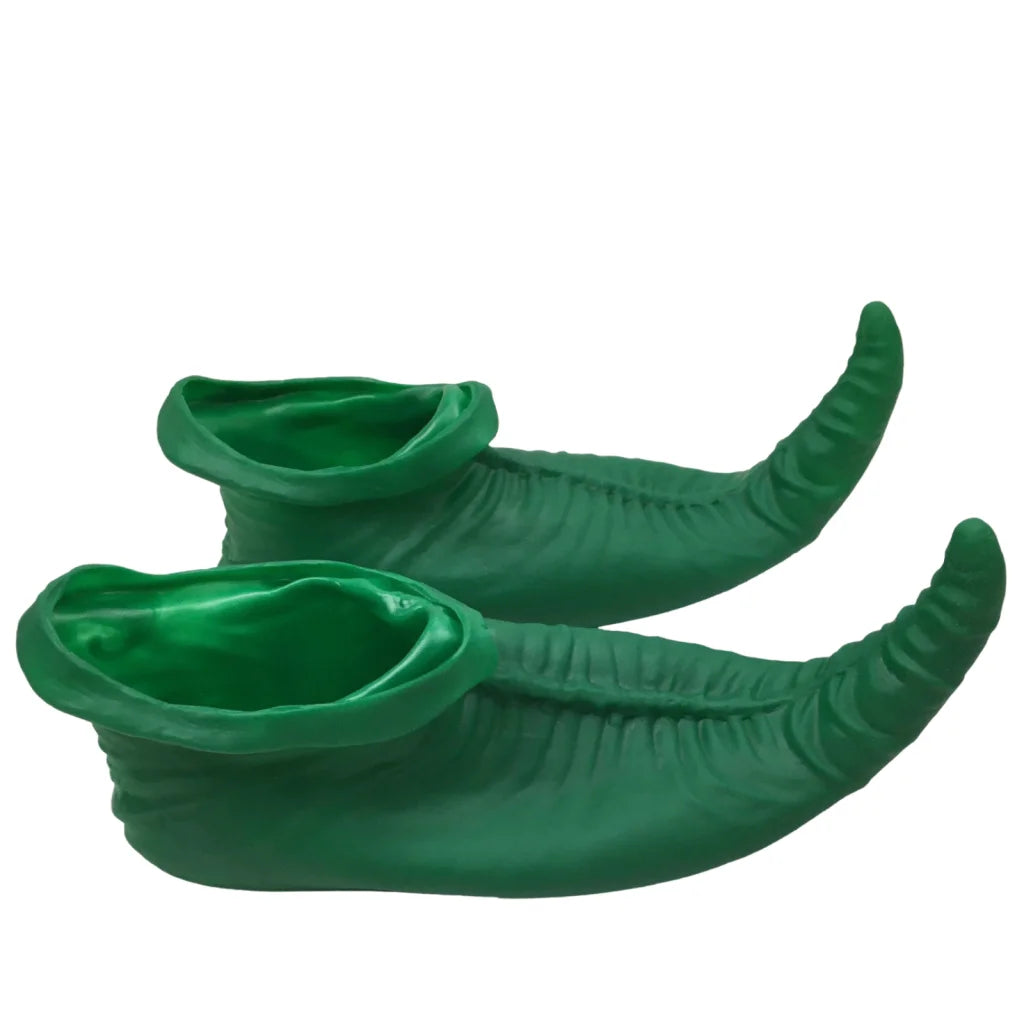 ELF SHOES Christmas Costume Elves Latex Dress Up Party Xmas