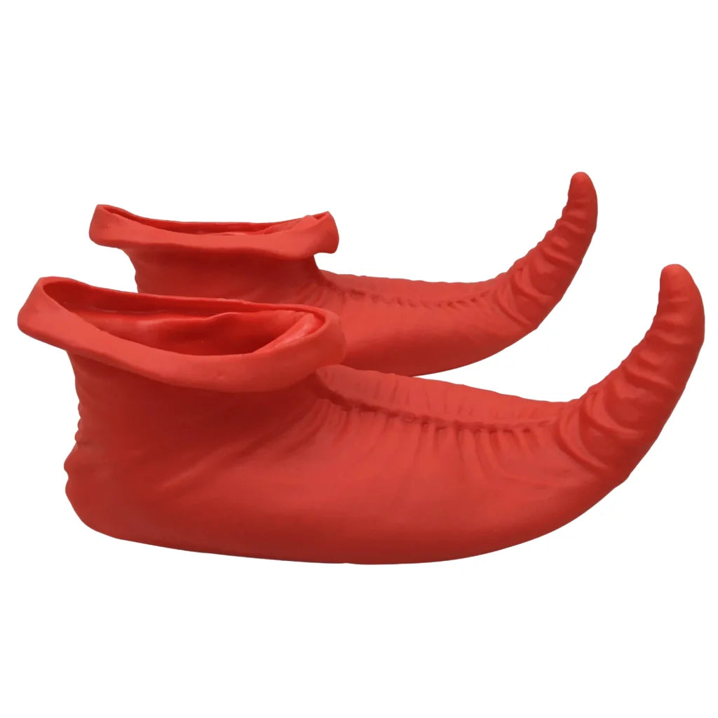 ELF SHOES Christmas Costume Elves Latex Dress Up Party Xmas