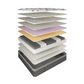 Elite Visco Mattress Medium Long-Single - Furniture >