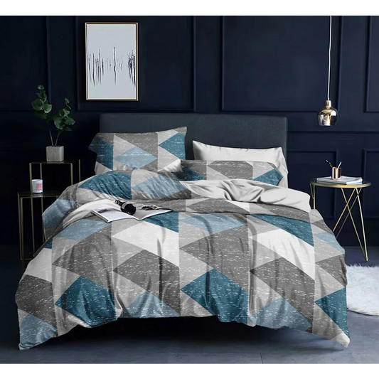 Elliot Duvet Quilt Cover Set King Size - Home & Garden