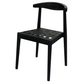 Elliot Leather Dining Chair (Black) - Furniture > Dining >