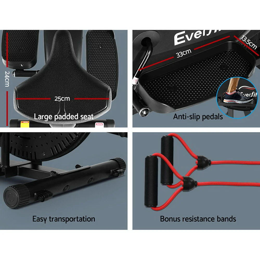 Elliptical Cross Trainer 4in1 Exercise Bike Home Gym