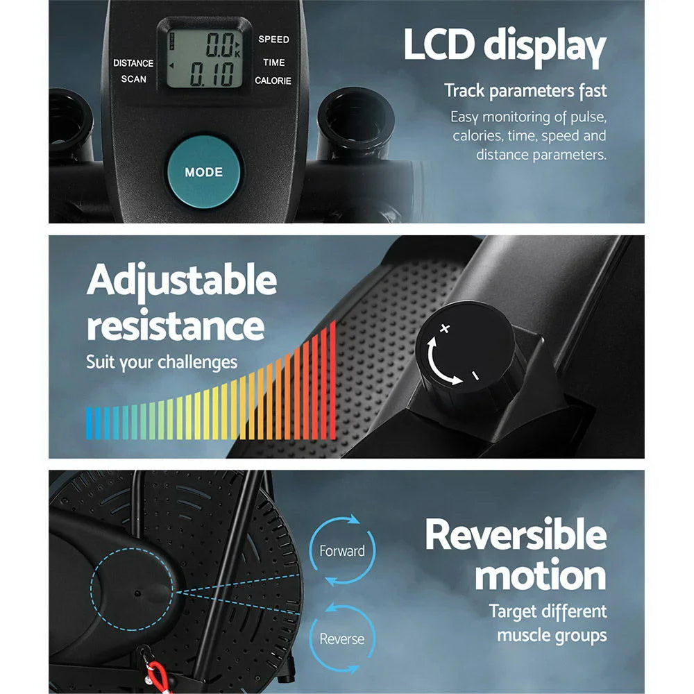 Elliptical Cross Trainer 4in1 Exercise Bike Home Gym