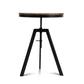 Black wood bar stools