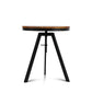 Black wood dining table