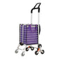 35l storage trolley with cupboard storage and rolling base