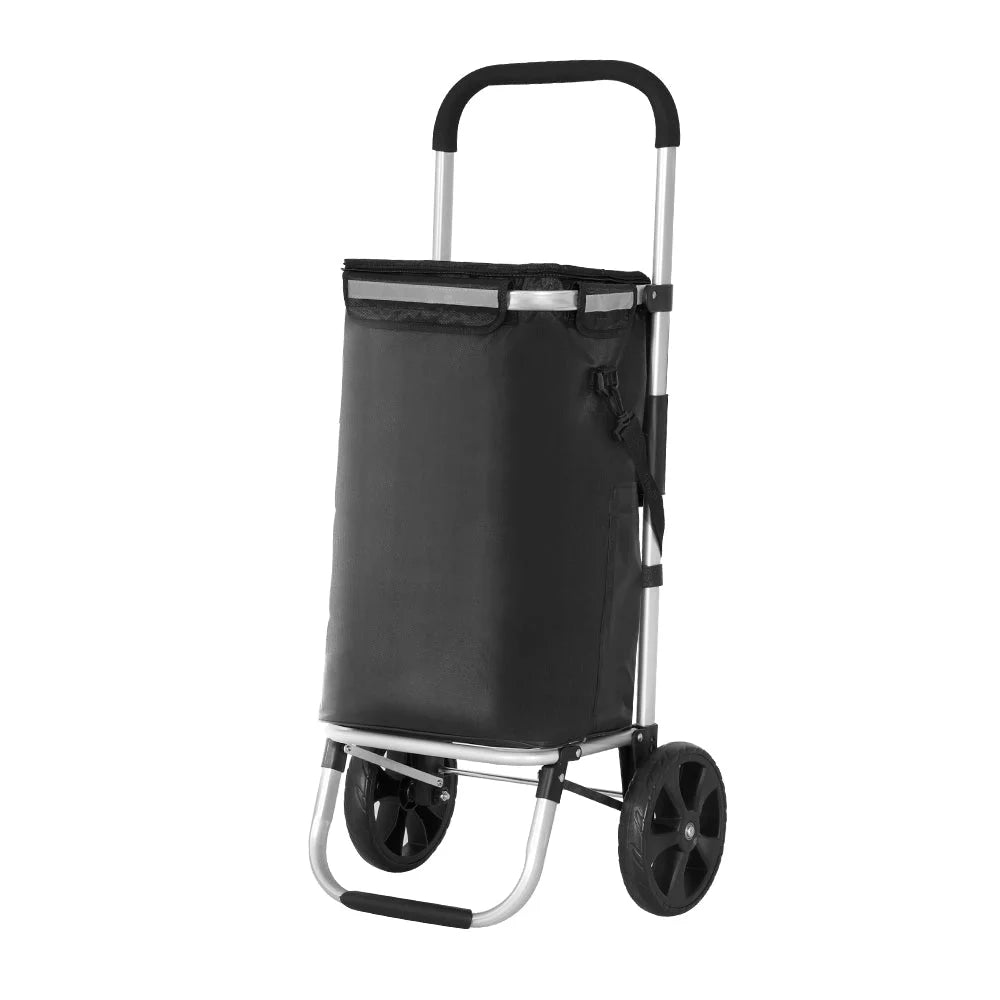 Aluminum 45kg cart with emajin foldable shopping trolley