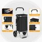 Cart with emajin foldable shopping trolley grocery