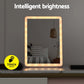 Mirror with embellir compact makeup w led