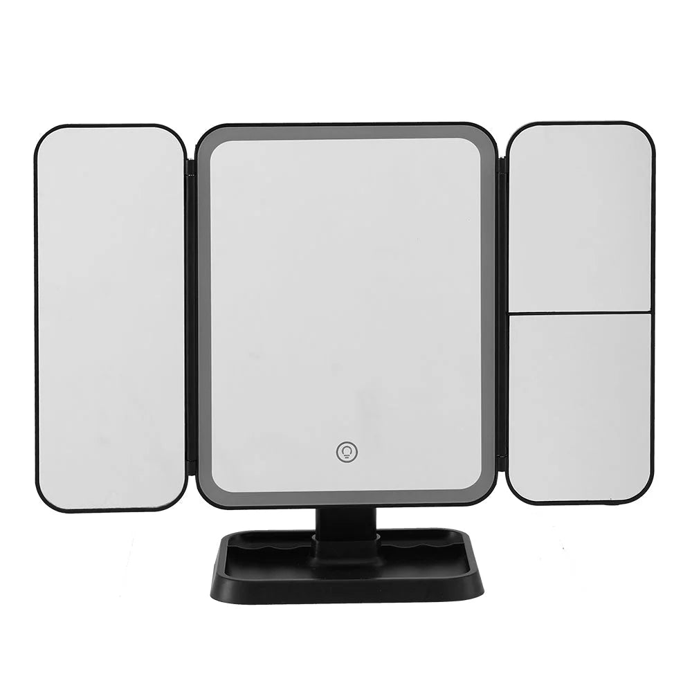 Embellir LED Makeup Mirror Tri-fold Lighted Vanity Mirrors