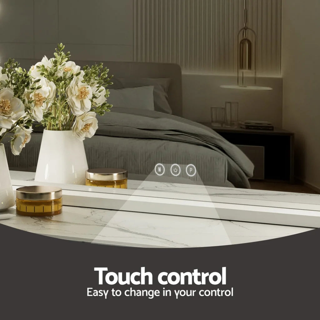 Embellir Makeup Mirror 80x58cm Hollywood Vanity with LED