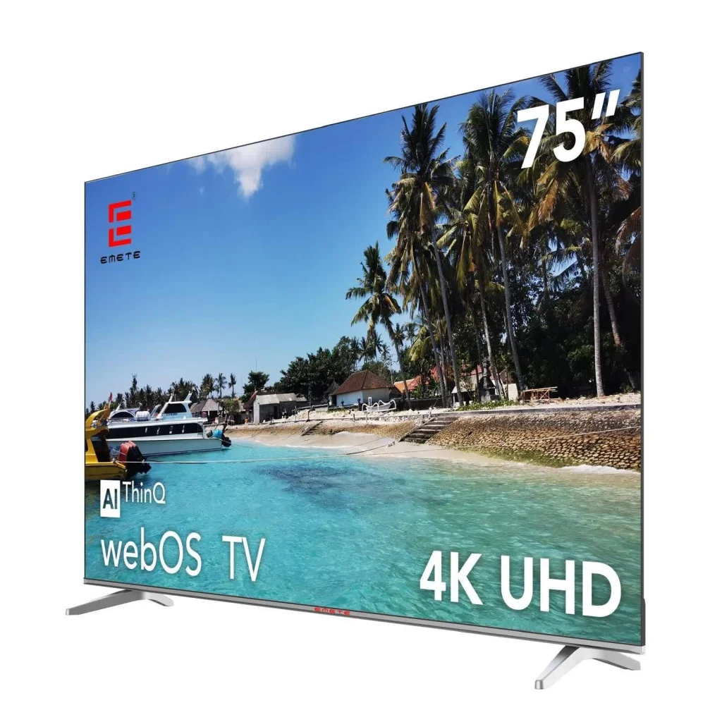 EMETE 75 Frameless UHD Smart WebOS