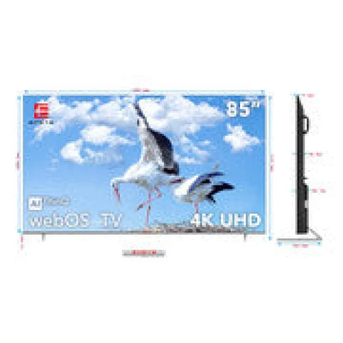 EMETE 85 Frameless UHD Smart WebOS TV appliances tvs