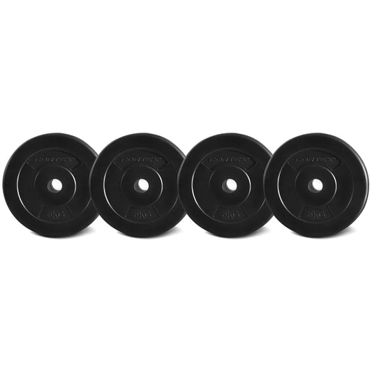 EnduraShell Standard Weight Plates 5kg 25mm (Set of 4)