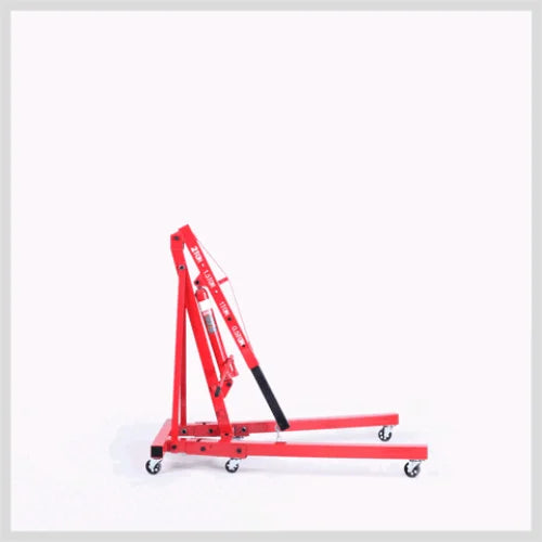 Engine Crane 2 Ton Hydraulic Hoist Folding Shop Mobile