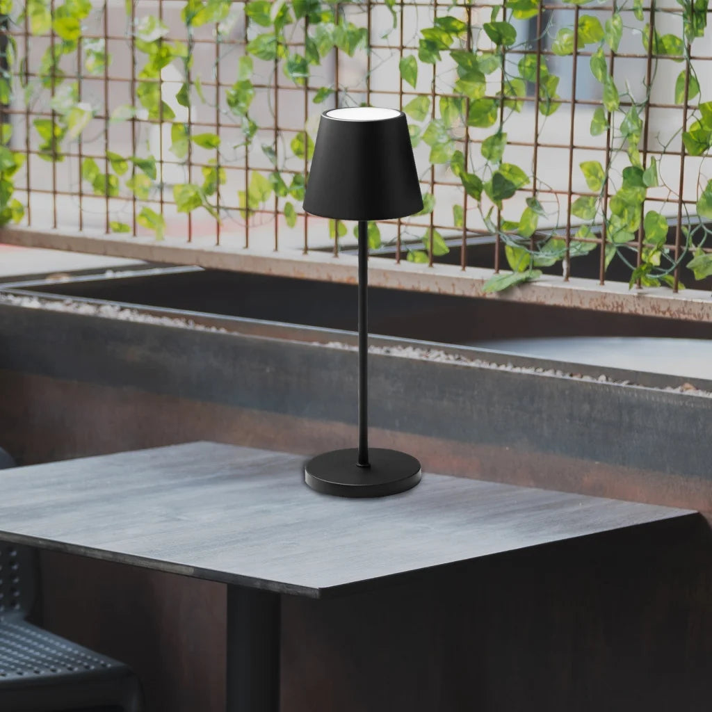 Enoki Portable RGB Table Lamp - Black - Home & Garden >