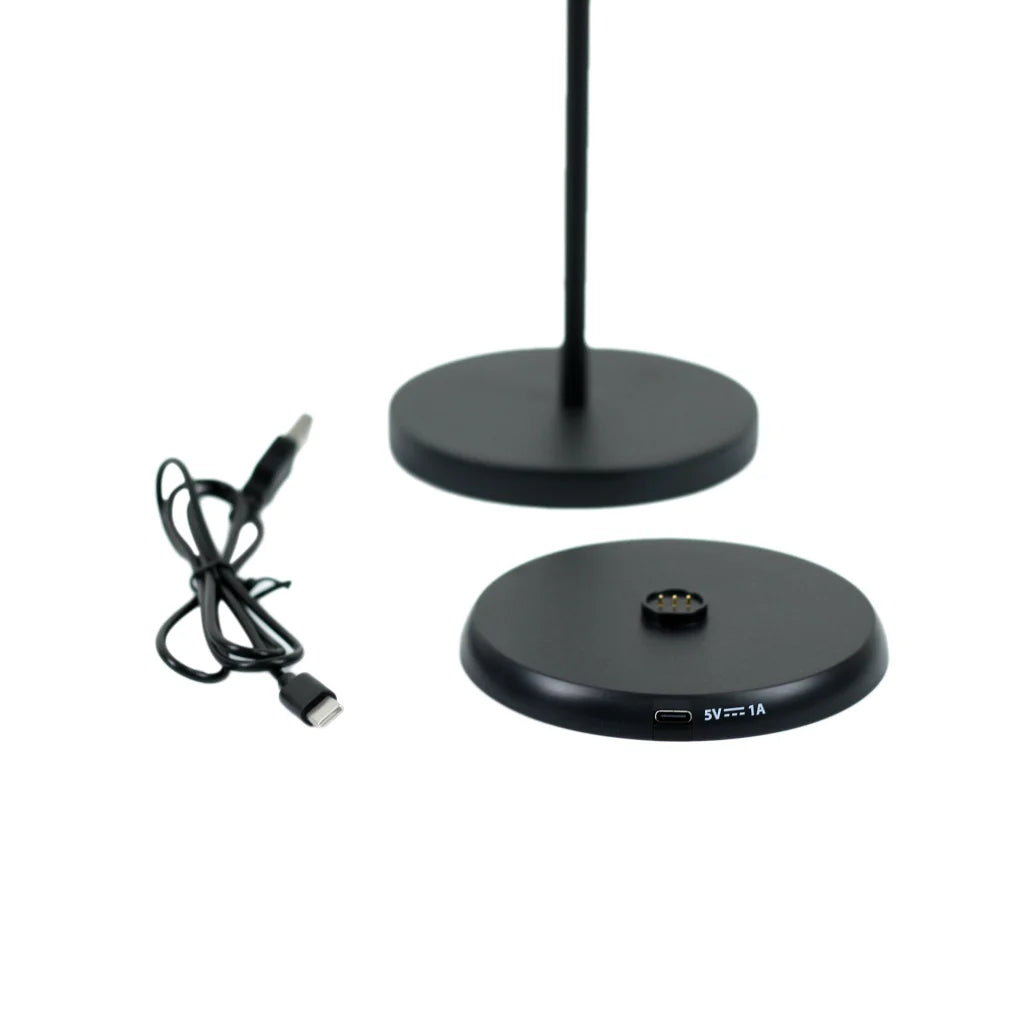Enoki Portable RGB Table Lamp - Black - Home & Garden >
