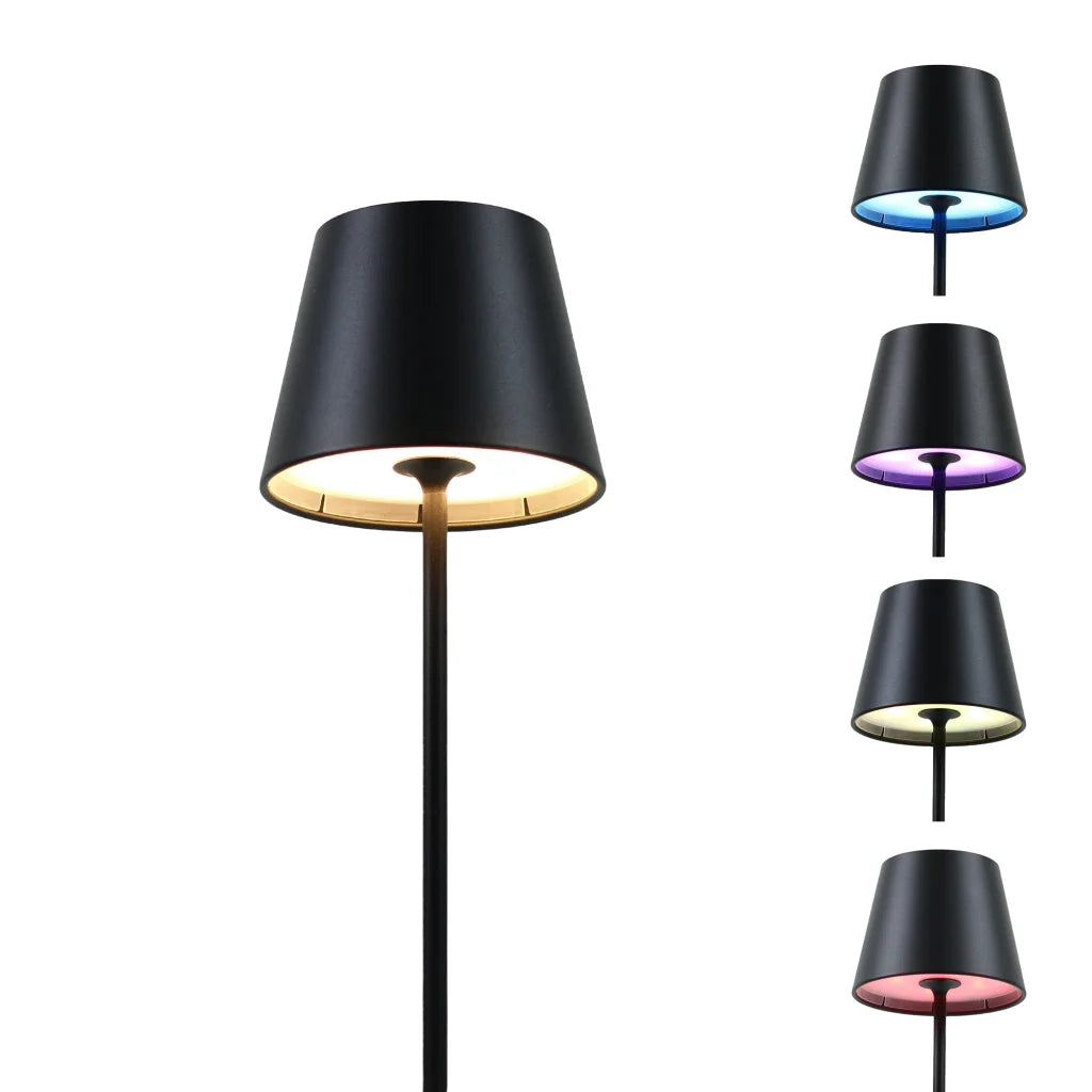 Enoki Portable RGB Table Lamp - Black - Home & Garden >