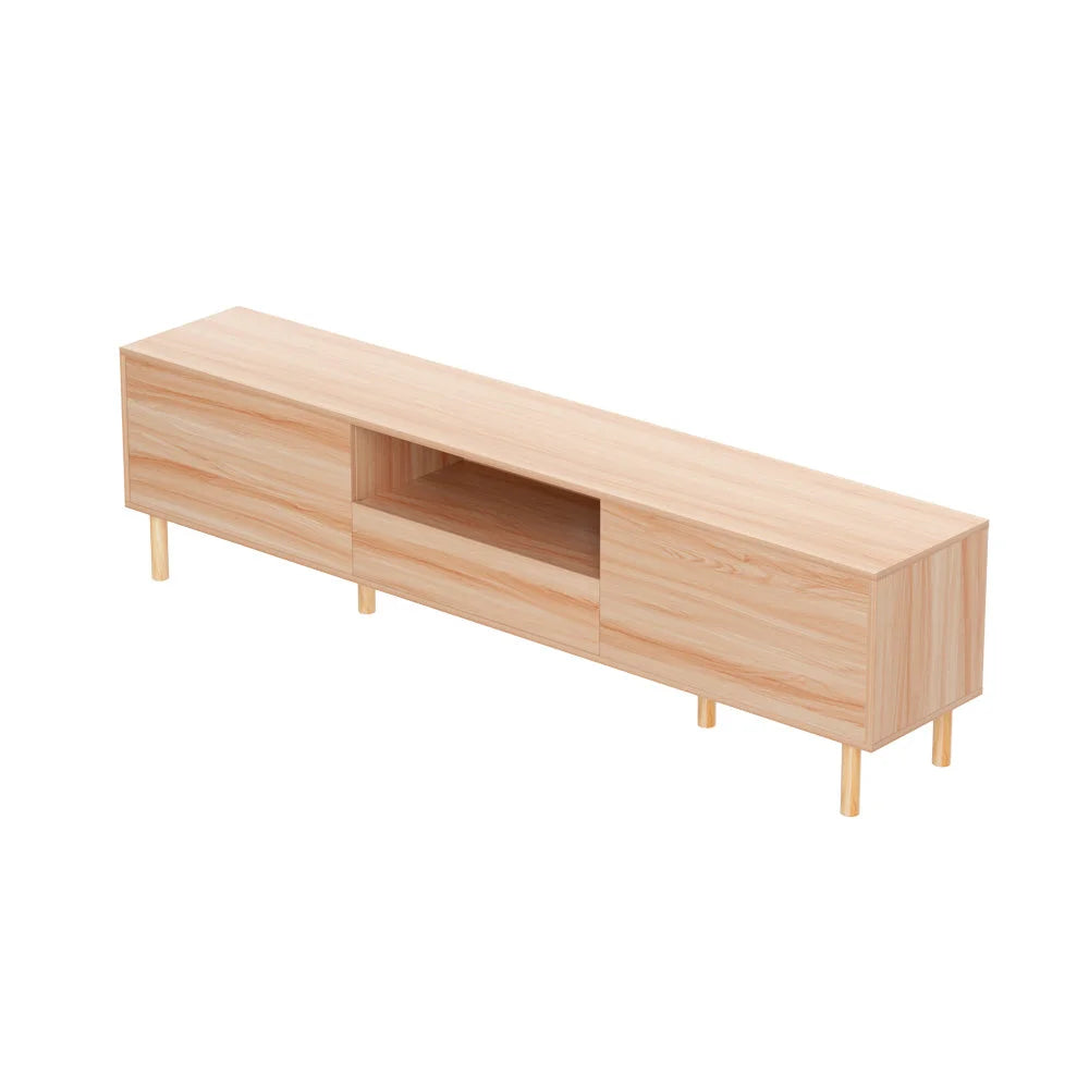 180cm storage cabinet with shelves and cupboard storage layout