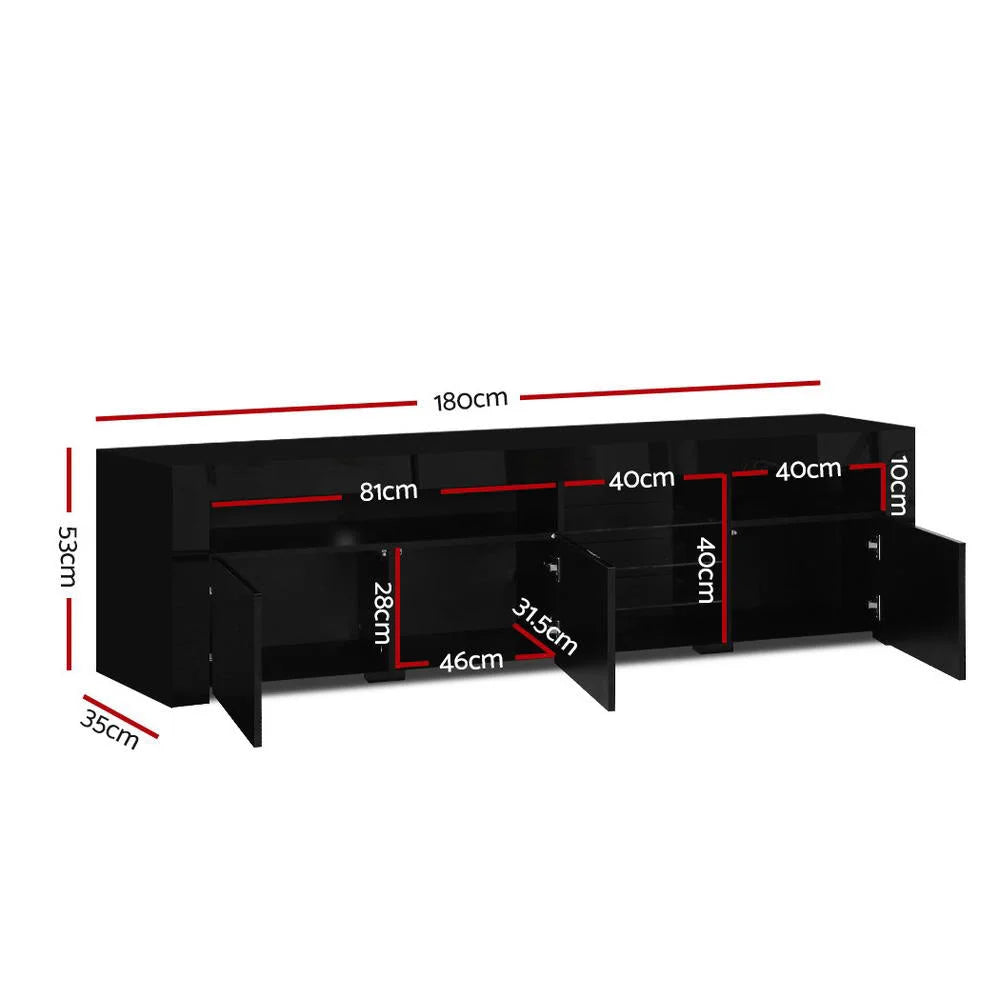 Cabinet with entertainment unit tv led bobi