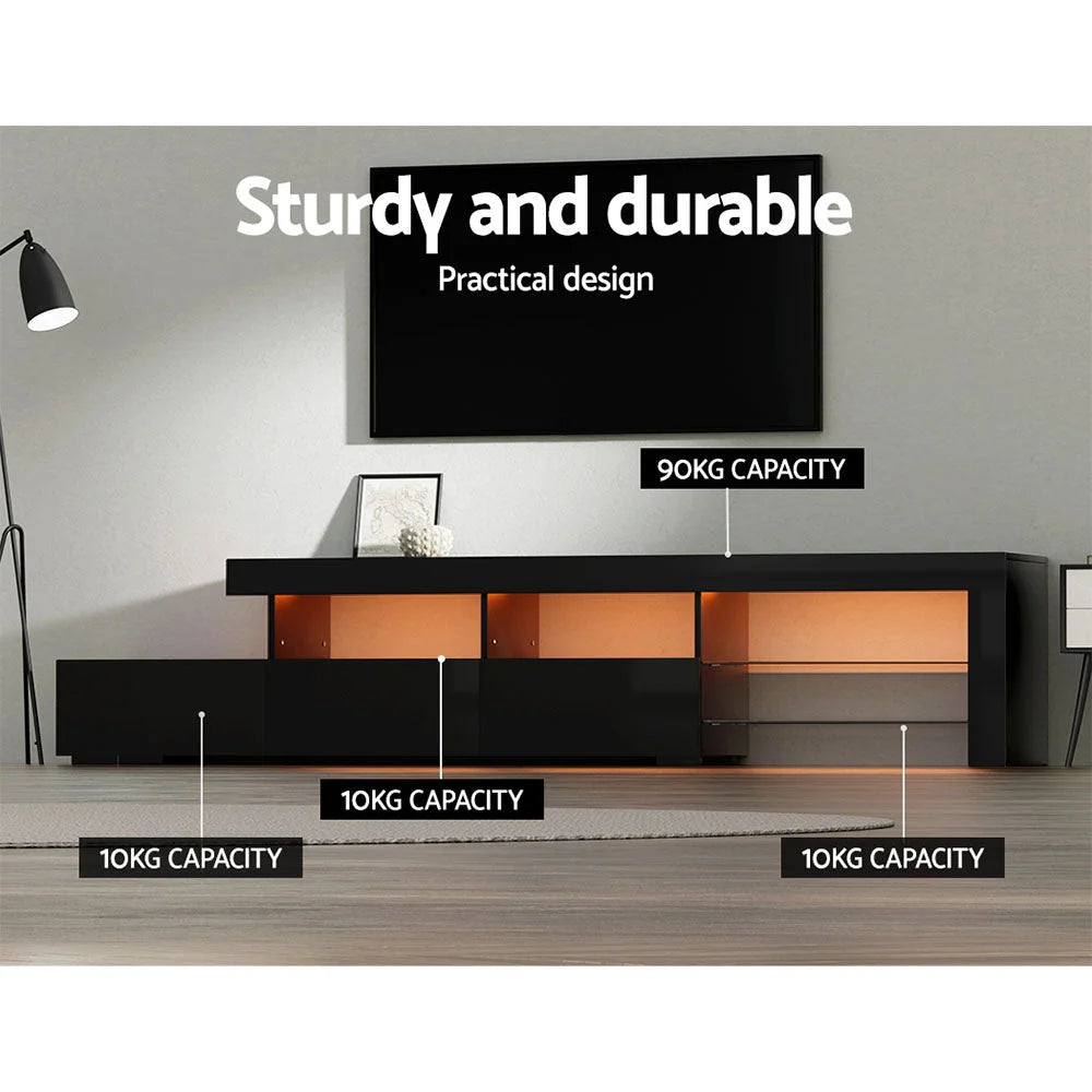 Entertainment Unit TV Cabinet LED 215cm
