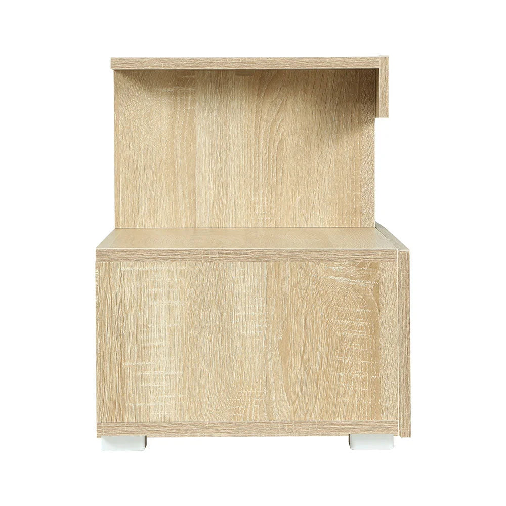Entertainment Unit TV Cabinet LED 215cm - Pine Caya
