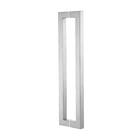 Entrance Door Pull Handle Brushed Satin - 1200MM - Home &