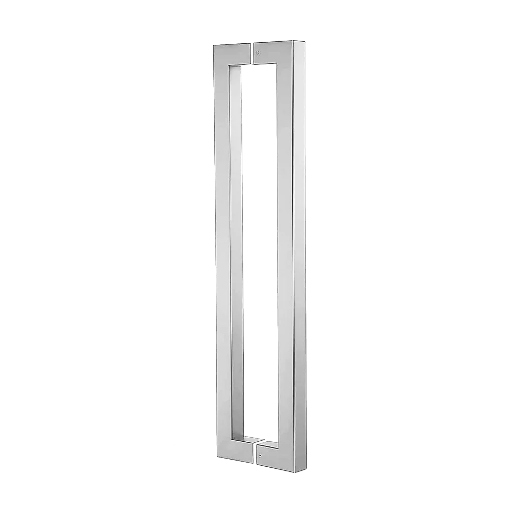 Entrance Door Pull Handle Brushed Satin - 800MM - Home &