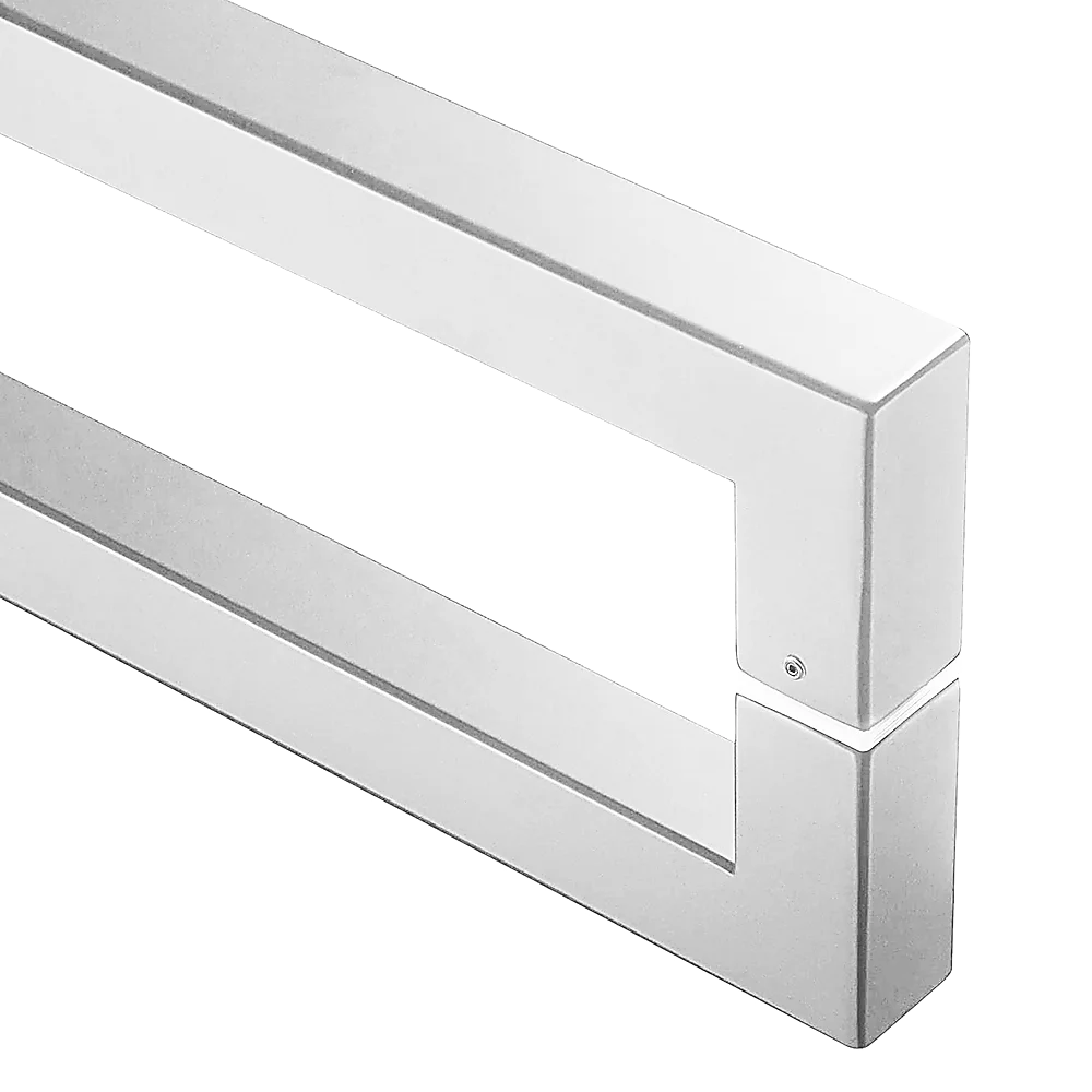 Entrance Door Pull Handle Brushed Satin - 800MM - Home &