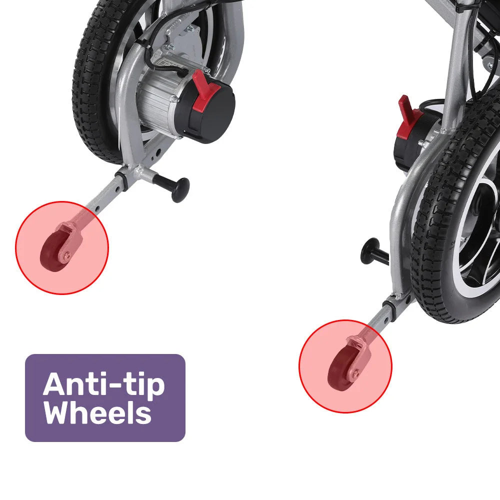 EQUIPMED Power Electric Wheelchair Airline Approved
